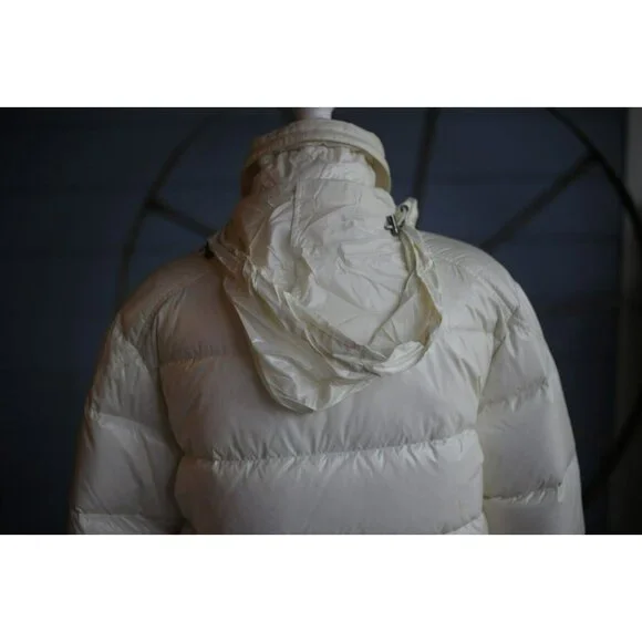 RARE Moncler White Down Puffer Jacket Size 1 / Small $1,925